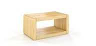 DSI-meble: Nočná borovicová skrinka BOVERIO drevená