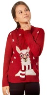 RENIFER sweterek sweter Święta Xmas *110-116