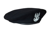 wojskowy BERET CZARNY ORYGINAŁ rozm. 57