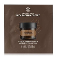 THE BODY SHOP NICARAGUAN COFFEE MASK Energetyzująca maseczka z ziarnam kawy