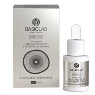 BasicLab Liftingujące Serum pod Oczy, Niweluje Cienie i Nawilża Skórę 15 ml