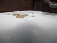 engine housing cover bonnet MITSUBISHI L200 2005R->