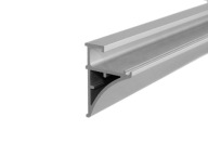 PS-8 alu LED profil üvegpolcokhoz - 1,95m