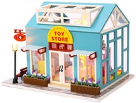 Miniatúrny domček Obchod s hračkami