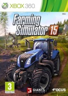 FARMING SIMULATOR 15 XBOX 360 PL SIMULÁTOR FARMY 15 X360 DOSKA + MANUÁL