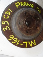 swing swings MERCEDES ML166 3,5CDI rear part