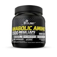 OLIMP ANABOLIC AMINO 5500 400kaps BCAA AMINOKWASY