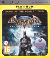 Batman: Arkham Asylum ps3, Game of the Year Ed