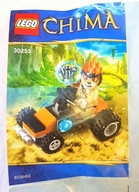 KLOCKI LEGO CHIMA Leonidas Jungle Dragster 30253