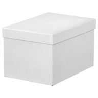 IKEA TJENA box kontajner s vekom 18x25x15 WHT