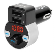 Transmiter Samochodowy FM BT MP3 SD USB Ładowarka