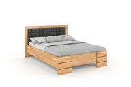 DSI-meble: Buková posteľ GOTLAND HIGH 180x220 long