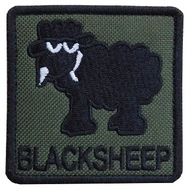 Naszywka Black Sheep Haft Czarna Owca