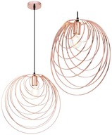 STROPNÉ SVIETIDLO GEOMETRICKÉ ROSE GOLD LOFT