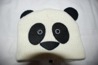 Śliczna czapeczka Panda 98-104 3-4 lata