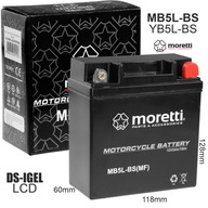 Akumulator Żelowy Agm Gel MB5L-BS YB5L-BS 12N5-3B 5Ah Junak Motorower MOCNY