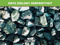 Kamień Ogrodowy ozdobny Grys Zielony Serpentynit