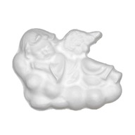 Angyalka a felhőn gipsz áldozás figura 1db