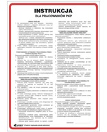 INSTRUKCJA PPOŻ DLA PRACOWNIKÓW PKP IP008 PCV