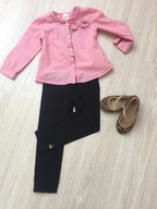 Komplet dziewczynka 18-24m zara benetton