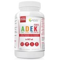 ADEK COMPLEX A,D3,E,K2 MK-7 w oleju MCT 120kapsułe