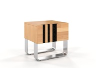 DSI-meble: Nočný stolík KIELCE drevený buk