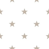 Tapeta biela so sivými hviezdami hviezdy 11065 strieborná