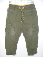 GEORGE bawełniane spodnie z podszewką 86-92 cm