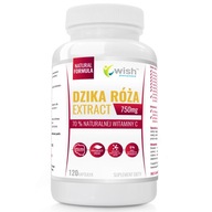 DZIKA RÓŻA 70% NATURALNA WITAMINA C 120 Kapsułek