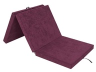 Skladací matrac - 195x80x8 cm Posteľ pre hostí