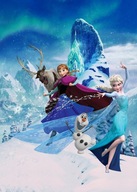 Fototapeta Disney Frozen Magia 200x280 cm NOWOŚĆ!