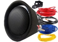 SUBWOOFER AKTYWNY TUBA BASOWA + KABLE GRATIS MOCNA