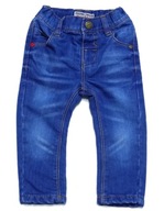 NEXT teplé džínsové nohavice na podpätku 74-80