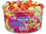 MAOAM Kracher Frucht Owocowe rozpuszczalne gumy 1200g