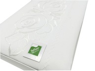 Obrus teflon plamoodporny 110x160 elegancki biały biel z haftem róże