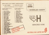 ROZKŁAD JAZDY LINIA H – ULOTKA WYBORCZA