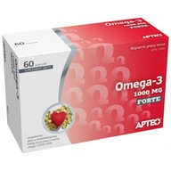 Omega-3 1000 mg Forte APTEO srdce 60 kapsúl