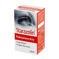 Starazolin Krople łagodzące 10 ml podrażnione oczy