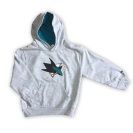 Bluza z kapturem dla chłopca SJ Sharks Reebok 110+