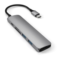 SATECHI ADAPTER V2 USB-C do USB, HDMI 4K, SD GRAY