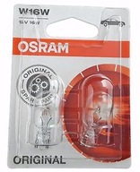 OSRAM ORIGINAL ŻARÓWKI W16W 12V W2.1X9.5D DUO