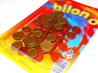 peniaze, mince - zábava v obchode BILON peniaze