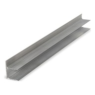 Okapnik aluminiowy profil F 100cm zewnętrzny