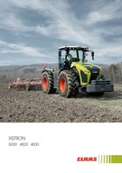 CLAAS Xerion prospekt 2015 kombajn ciągnik traktor