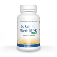 Dr. Rath Vitamín D3 + K2 vegan