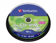 43480 VERBATIM 43480 Verbatim CD-RW tortový box VERBATIM 43480