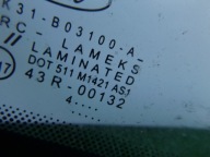 TRANSIT MK8 2014 window front iron *original*