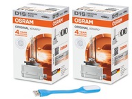 Osram D1S 4300K Żarnik Xenon Original +lampka USB