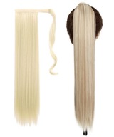 Treska vlasy dlhé syntetické svetlé blond