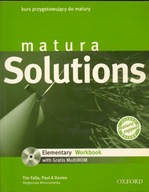 Matura Solutions Elementary Workbook ćwiczenia +CD